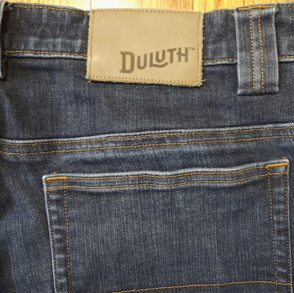 Duluth Trading Ballroom Double Flex Jeans Mens Size 34 × 30 Slim Fit Blue - Picture 7 of 7